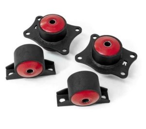Honda S2000 Engine Mount Kit - Rear - Innovative Mounts - 85A Bushings - Black - `00-`09
